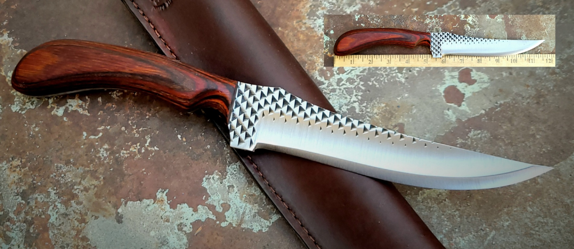 WICKED HORSESHOE FILE-COCOBOLO/WALNUT