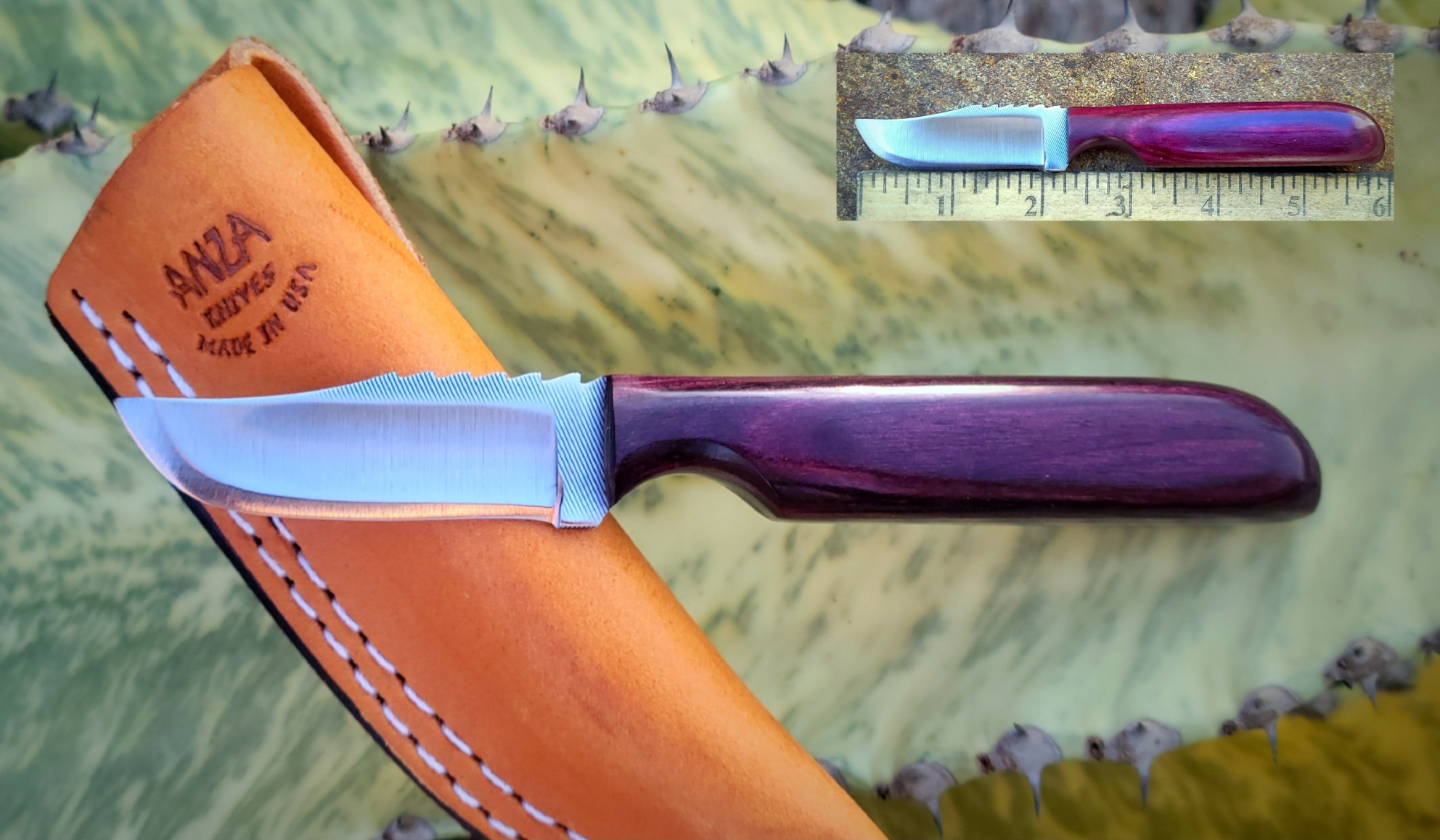 8F BOWIE-PURPLE DYMA-POLISHED