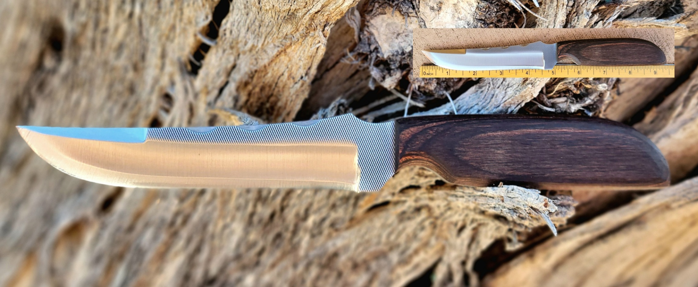 12F CHARLIE'S LONG BLADE-WALNUT-FILEWORK