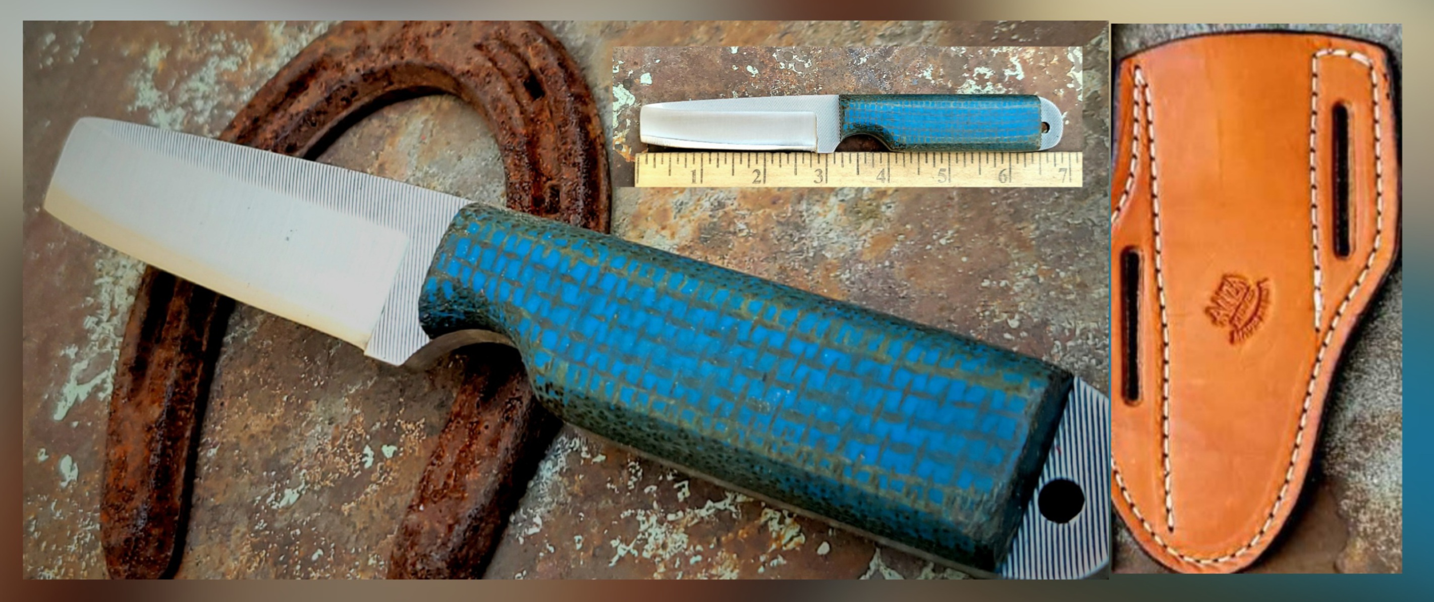 (PC) NUTE-PREMIUM BURLAP MICARTA-BLUE-LBH