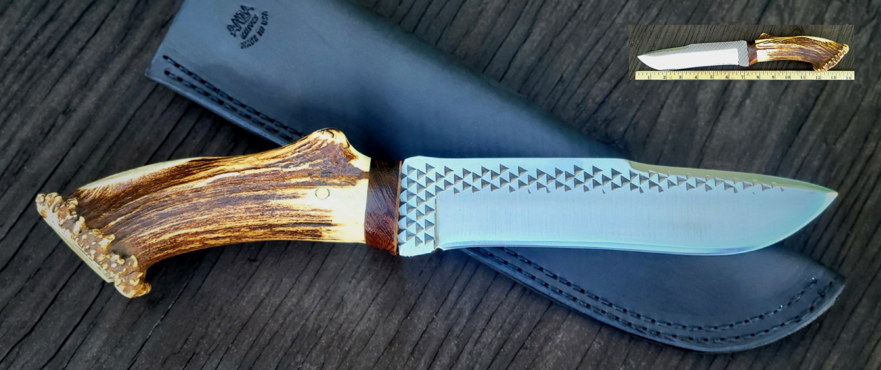 CUSTOM HORSESHOE FILE ELK SLIP ON