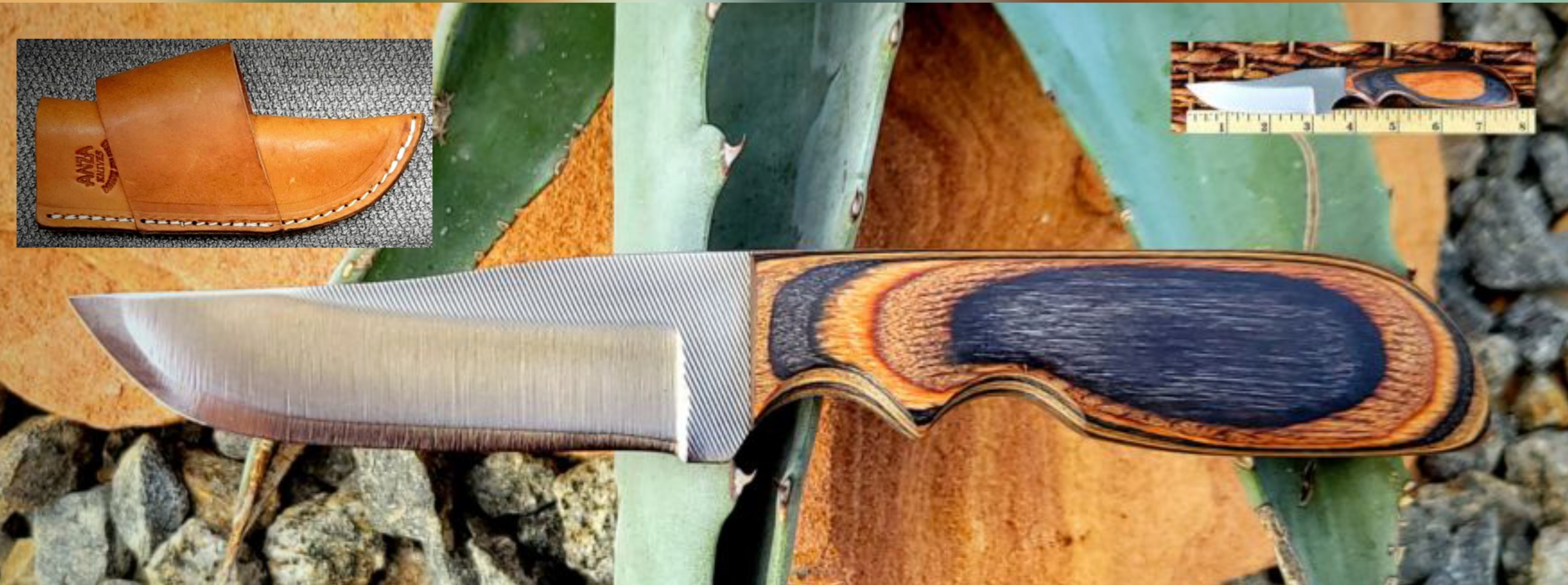 #1R-BUCKSKIN WOOD-CROSSDRAW SHEATH