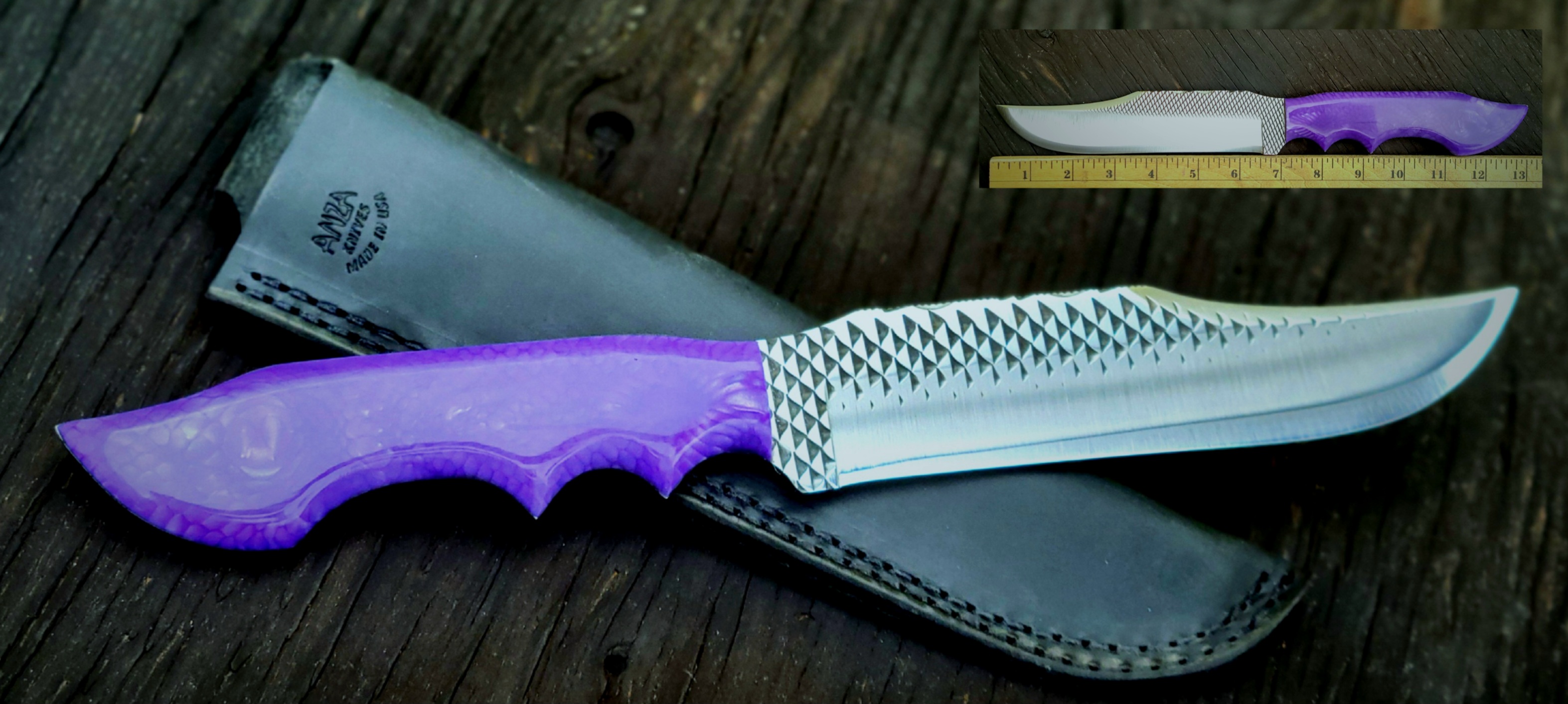 HORSESHOE FILE-PURPLE DRAGON