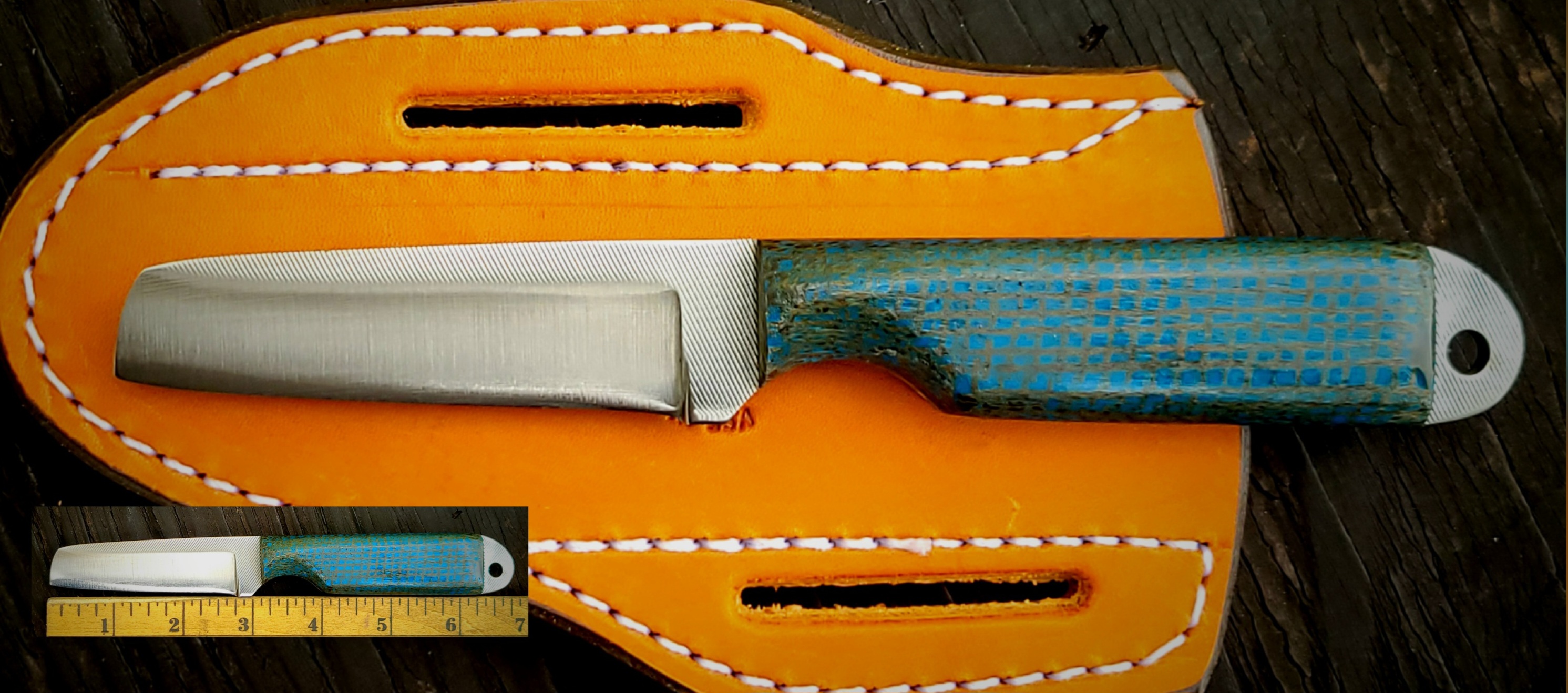 (PC) NUTE-PREMIUM BURLAP MICARTA-BLUE-LBH