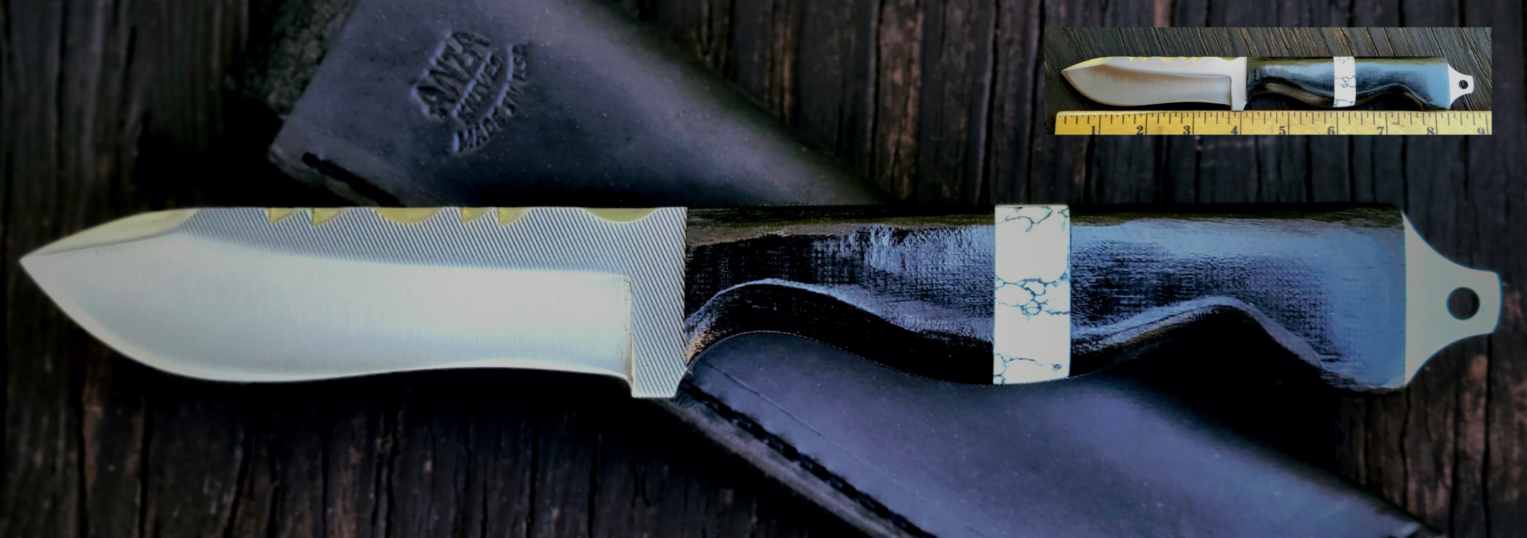 12F BODDINGTON-BLK MICARTA & STONE