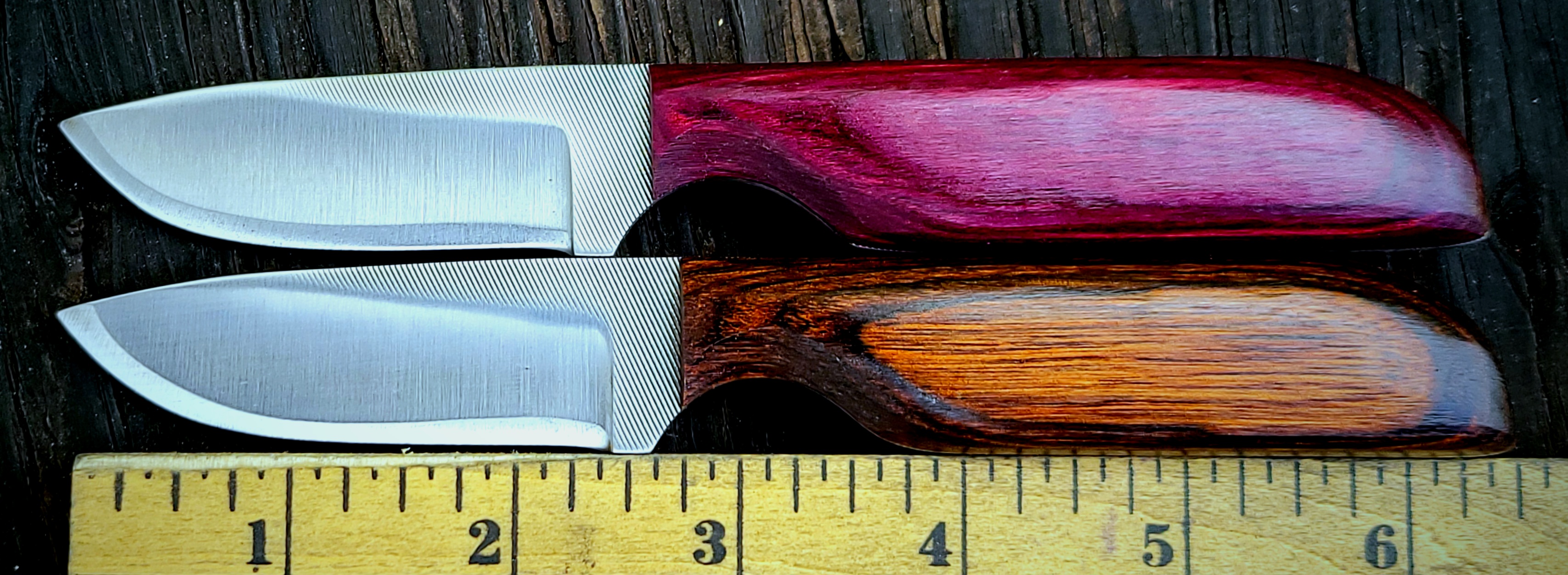 10F WORK KNIFE 2 PACK (WALNUT & PURPLE)