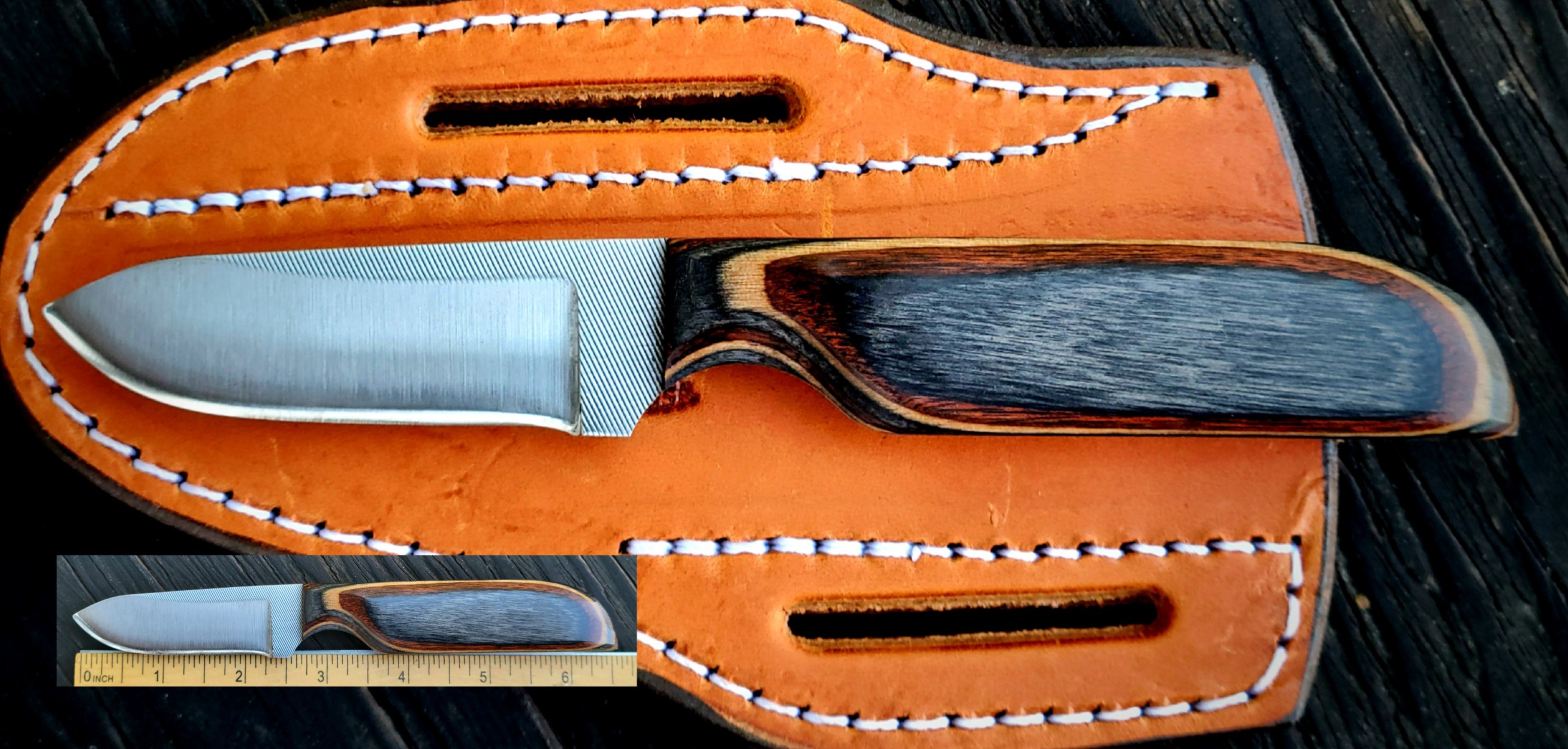 (PC) WORK KNIFE-BUCKSKIN