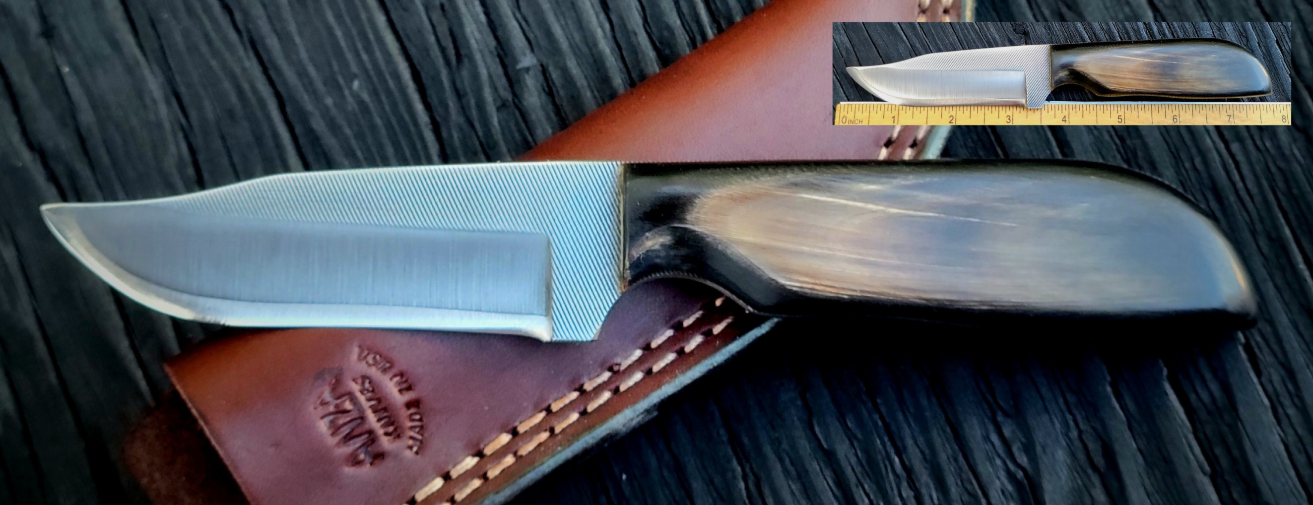 12F SMOOTH TAN BUFFALO BOWIE