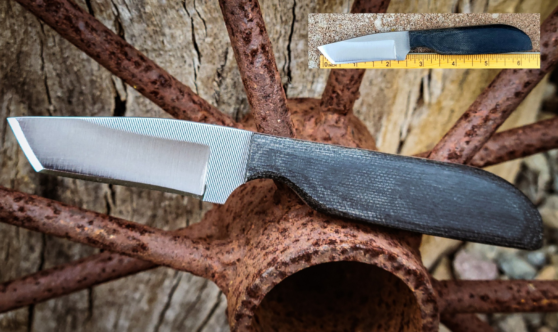 (CD) WK1R- BLACK MICARTA-TANTO