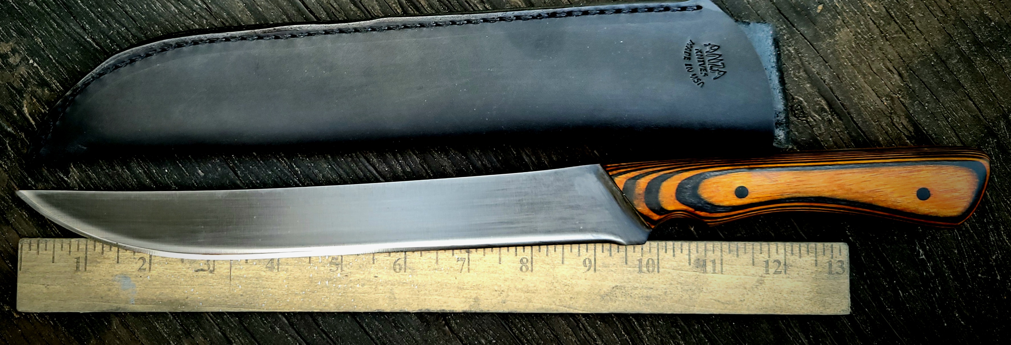 FAT HANDLED FILLET PRO 9-YELLOW/BLK